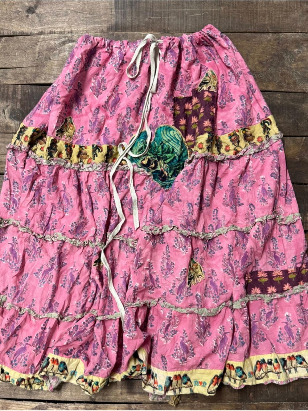 🔥BRAND NEW Dune Light Skirt-Faded Rose House of Jaded Gypsy-Ltd Edition w Pocket